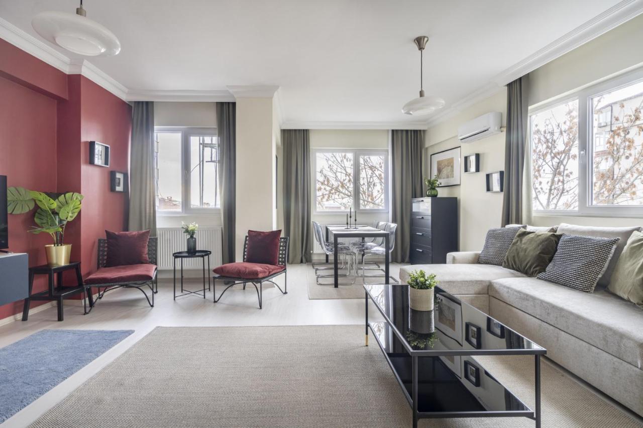 Apartament Modern Flat With Balcony On Bagdat Street Stambuł Zewnętrze zdjęcie