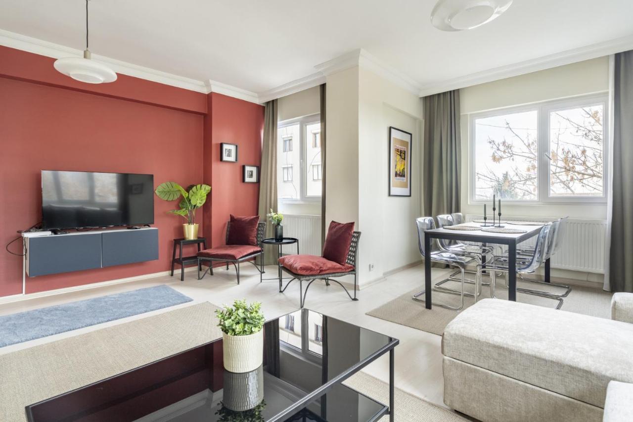 Apartament Modern Flat With Balcony On Bagdat Street Stambuł Zewnętrze zdjęcie
